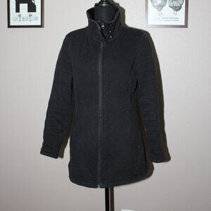 The North Face Womens Caroluna Quilted Black Coat Jacket Size Large